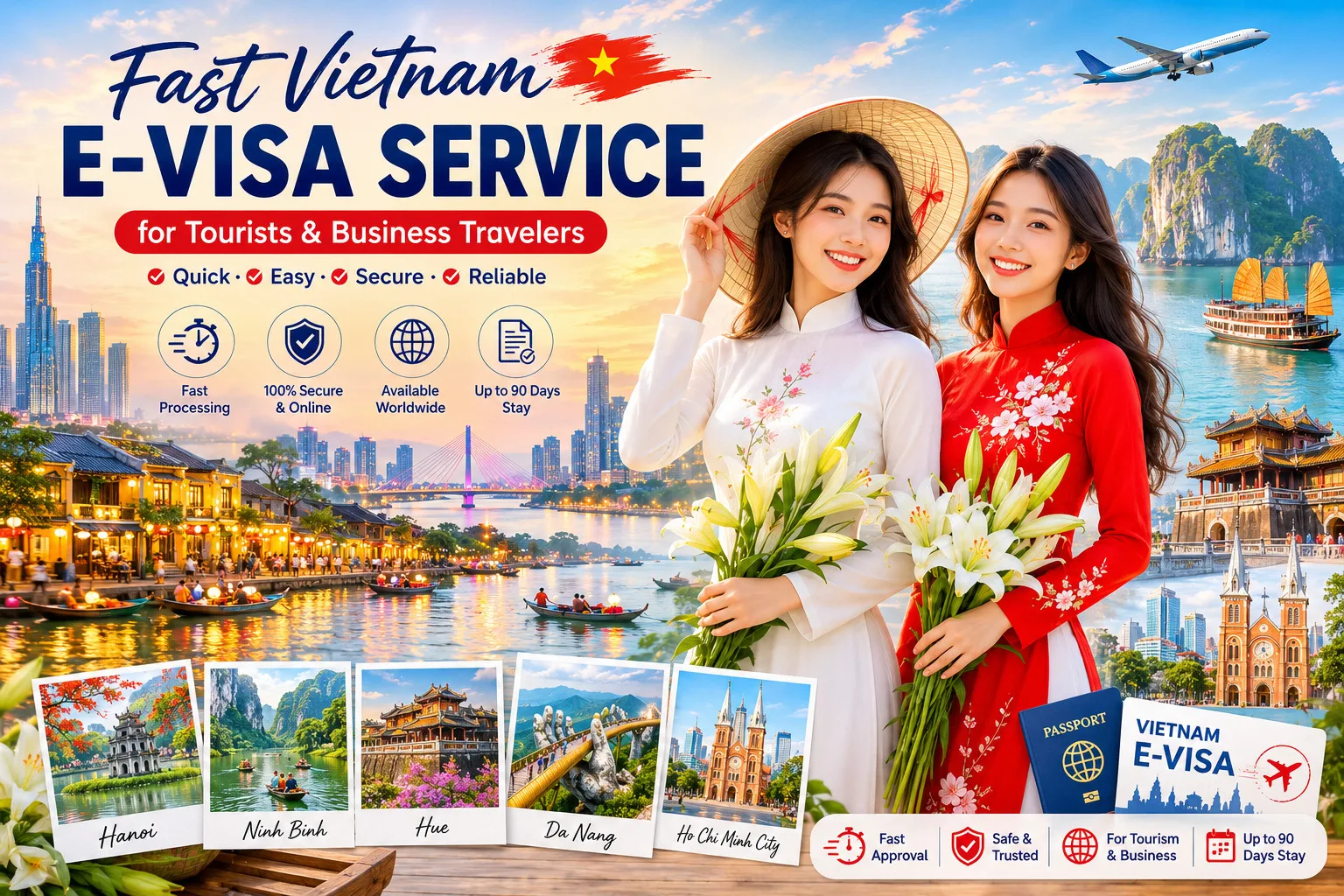 Fast Vietnam E-visa Service